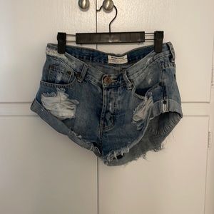 One teaspoon bandits vintage denim shorts